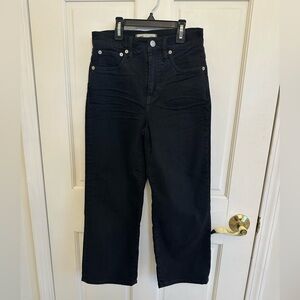 Madewell wide leg jeans